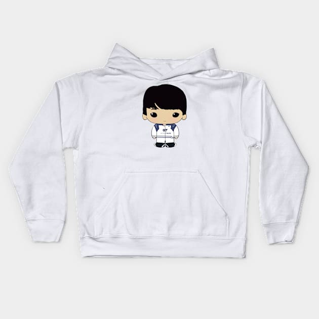 Cute little Yuki Kids Hoodie by cutedrivers